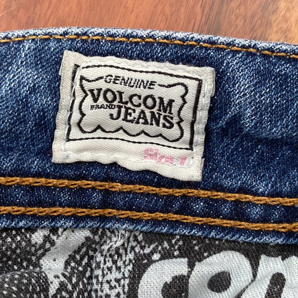 Volcom Bandita Jeans Size 7 - Picture 5 of 14